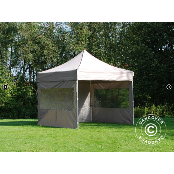 Flextents PRO 3x3m inkl 4st sidovggar