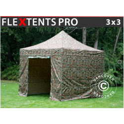 Flextents PRO 3x3m inkl 4st sidovggar