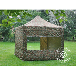 Flextents PRO 3x3m inkl 4st sidovggar