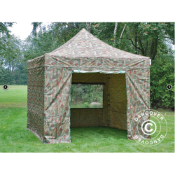 Flextents PRO 3x3m inkl 4st sidovggar