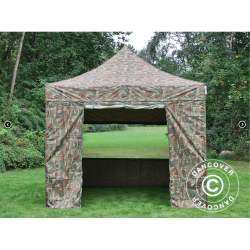 Flextents PRO 3x3m inkl 4st sidovggar