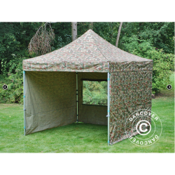 Flextents PRO 3x3m inkl 4st sidovggar