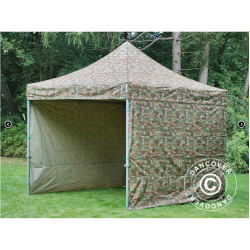 Flextents PRO 3x3m inkl 4st sidovggar