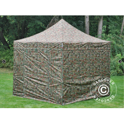 Flextents PRO 3x3m inkl 4st sidovggar