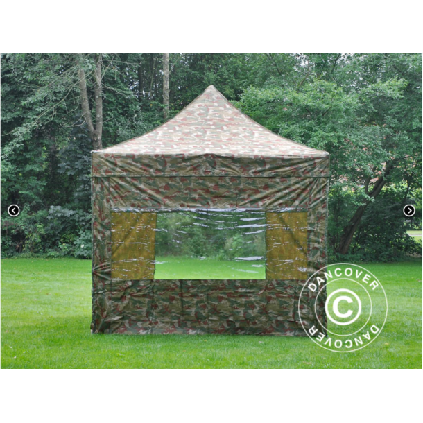 Flextents PRO 3x3m inkl 4st sidovggar