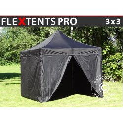 Flextents PRO 3x3m inkl 4st sidovggar
