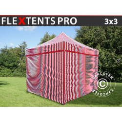 Flextents PRO 3x3m inkl 4st sidovggar