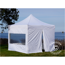 FleXtents PRO 3x3m inkl. 3st panoramafnster