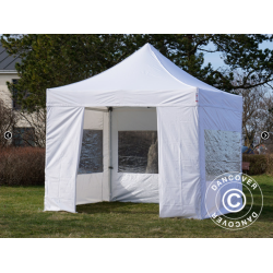 FleXtents PRO 3x3m inkl. 3st panoramafnster