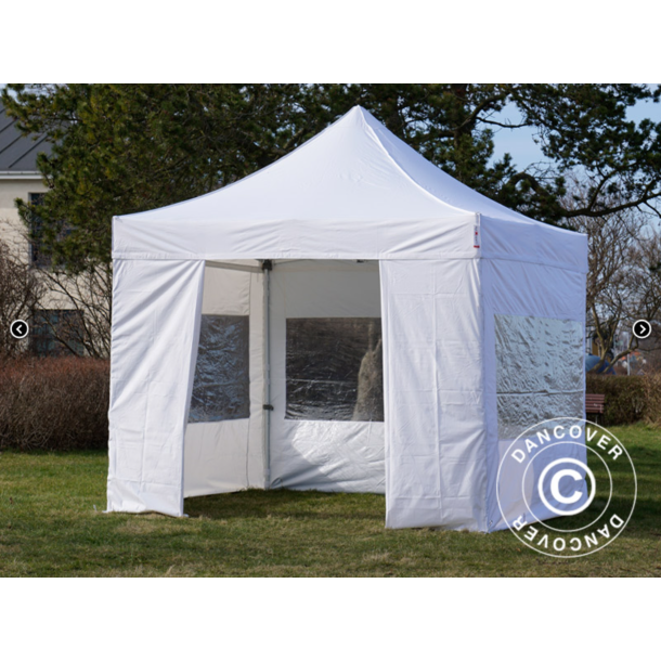 FleXtents PRO 3x3m inkl. 3st panoramafnster