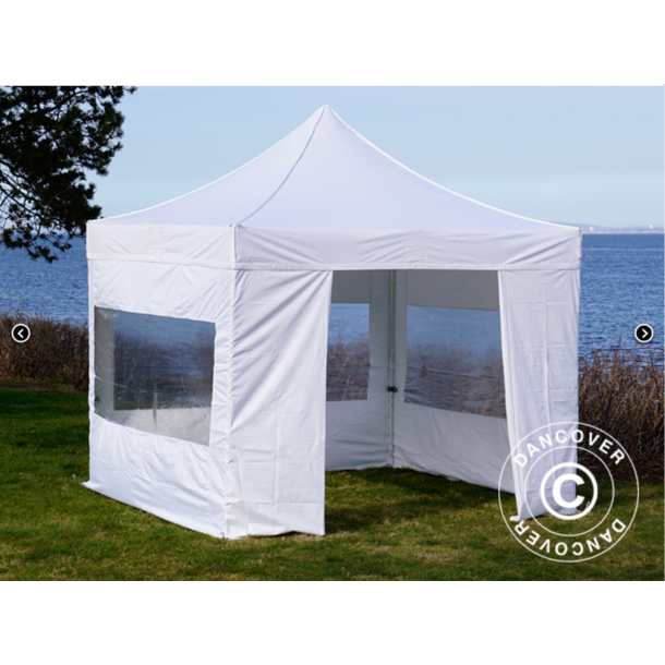 FleXtents PRO 3x3m inkl. 3st panoramafnster