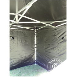 Flextents PRO 3x3m inkl. 4st dekorativa hrngardiner