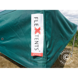 Flextents PRO 3x3m inkl. 4st dekorativa hrngardiner