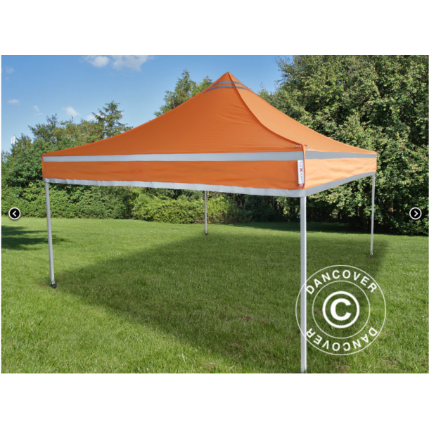 FleXtents PRO 3x3m "Arbetstlt" Orange Reflexiva