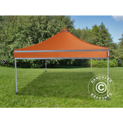 FleXtents PRO 3x3m "Arbetstlt" Orange Reflexiva