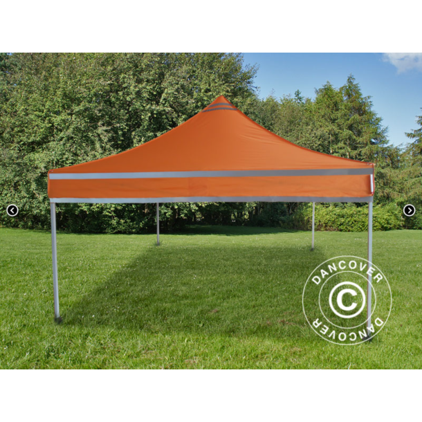 FleXtents PRO 3x3m "Arbetstlt" Orange Reflexiva