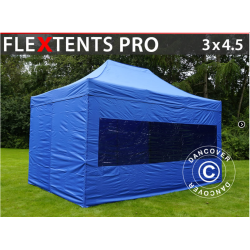 Flextents PRO 3x4,5m inkl 4st sidovggar