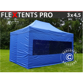 Flextents PRO 3x4,5m inkl 4st sidovggar