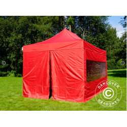 Flextents PRO 3x4,5m inkl 4st sidovggar