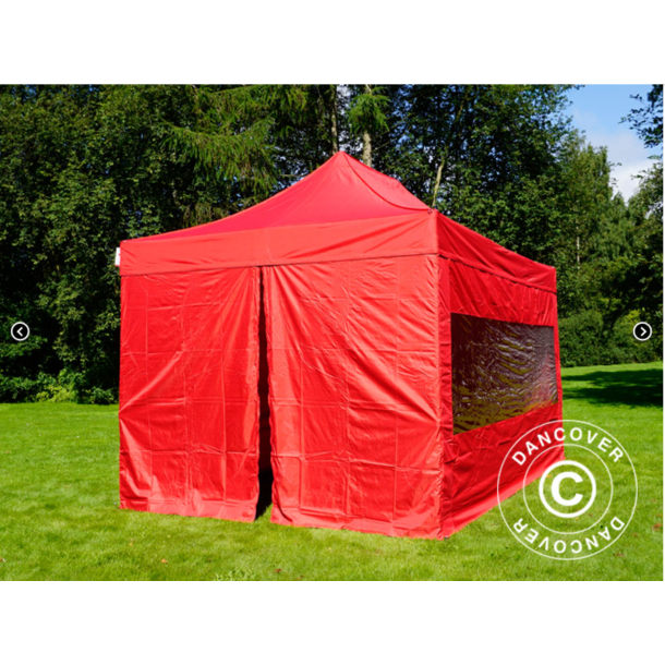 Flextents PRO 3x4,5m inkl 4st sidovggar