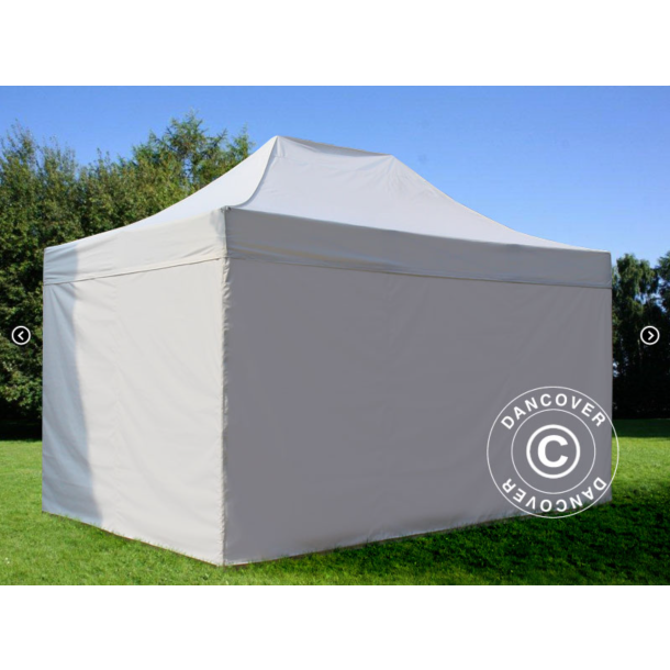 Flextents PRO 3x4,5m inkl 4st sidovggar