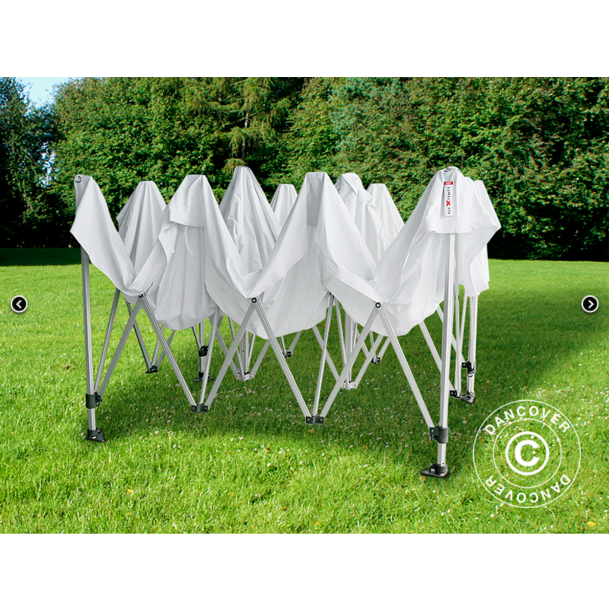 Flextents PRO 3x4,5m inkl 4st sidovggar