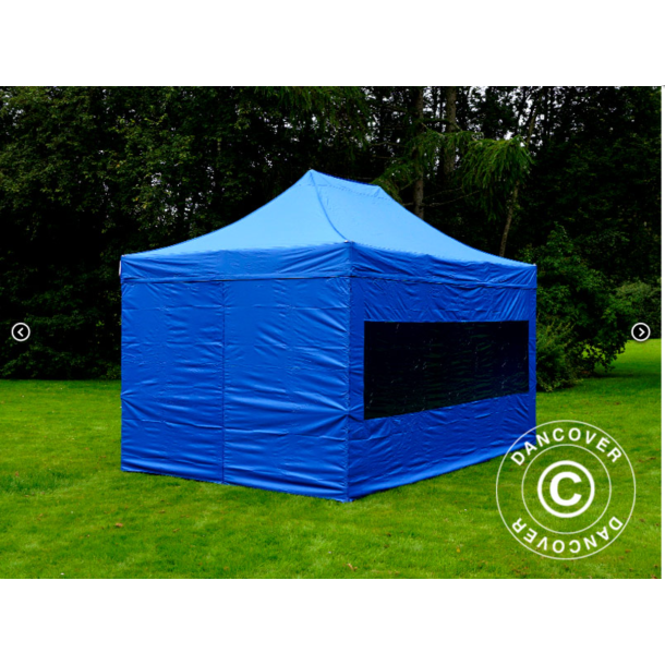 Flextents PRO 3x4,5m inkl 4st sidovggar