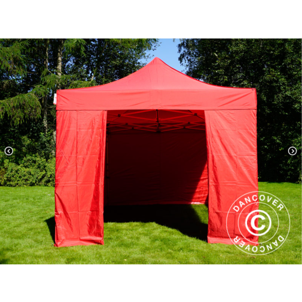 Flextents PRO 3x4,5m inkl 4st sidovggar