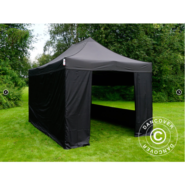 Flextents PRO 3x4,5m inkl 4st sidovggar