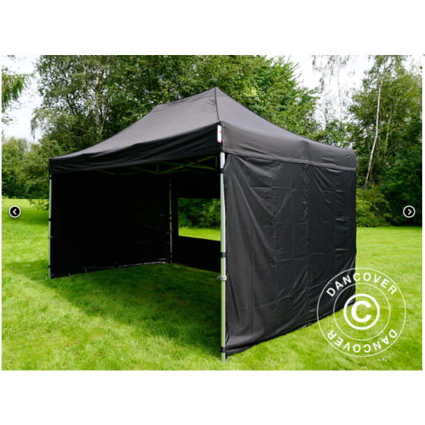 Flextents PRO 3x4,5m inkl 4st sidovggar