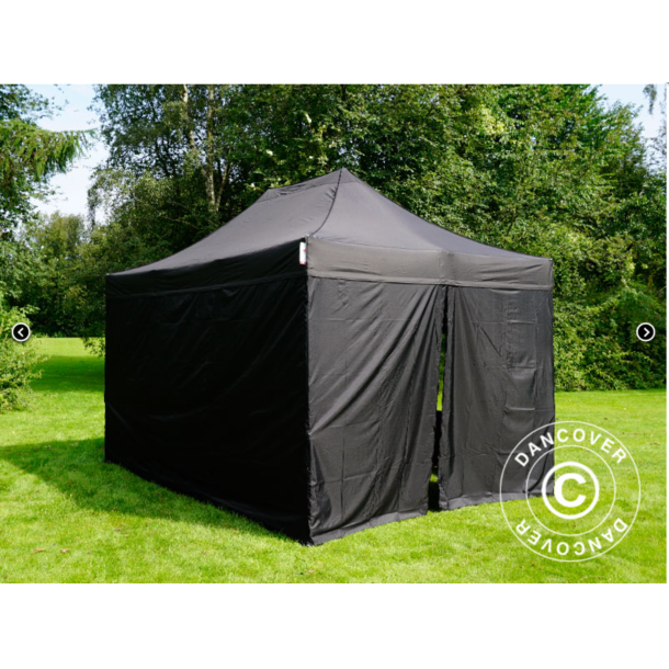 Flextents PRO 3x4,5m inkl 4st sidovggar