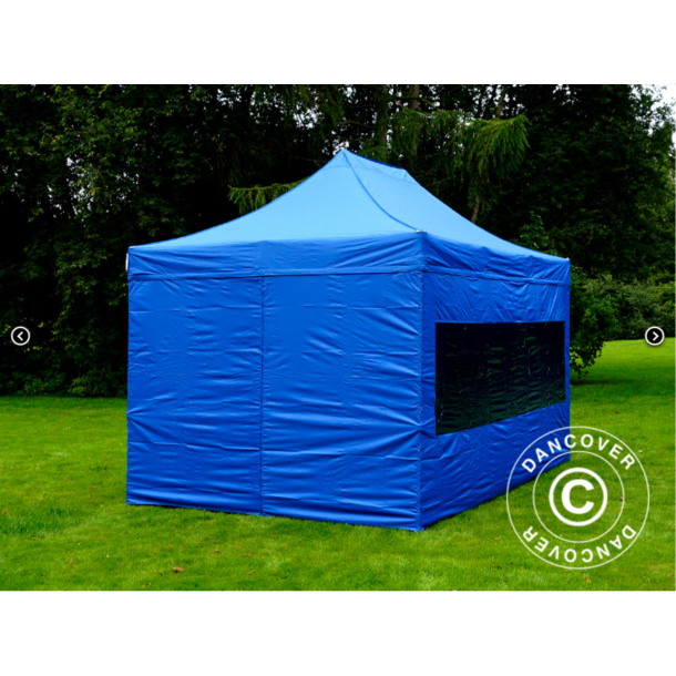 Flextents PRO 3x4,5m inkl 4st sidovggar