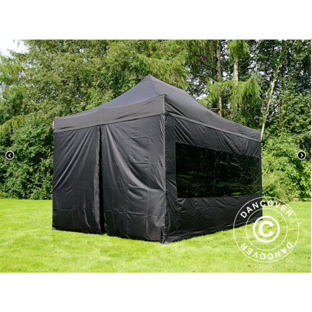 Flextents PRO 3x4,5m inkl 4st sidovggar