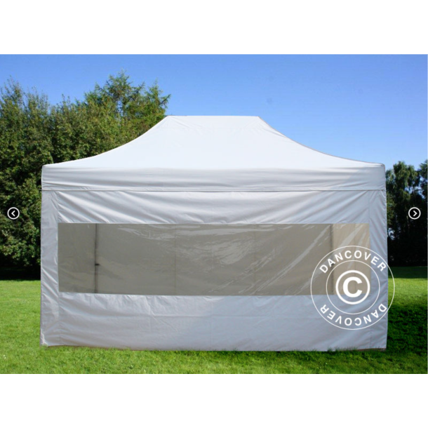 Flextents PRO 3x4,5m inkl 4st sidovggar