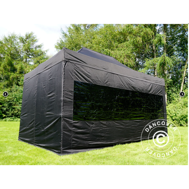 Flextents PRO 3x4,5m inkl 4st sidovggar