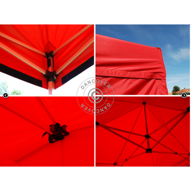 Flextents PRO 3x4,5m inkl 4st sidovggar