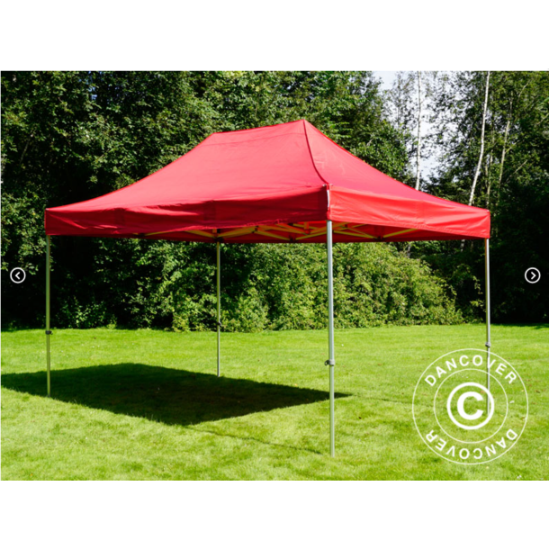 Flextents PRO 3x4,5m inkl 4st sidovggar