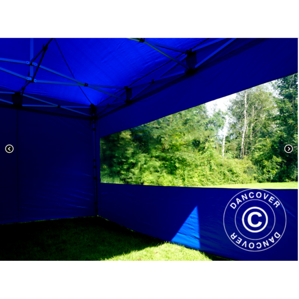 Flextents PRO 3x4,5m inkl 4st sidovggar