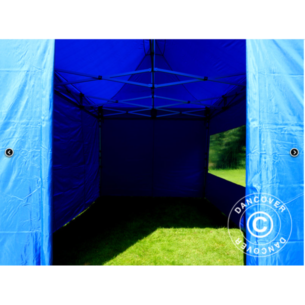 Flextents PRO 3x4,5m inkl 4st sidovggar