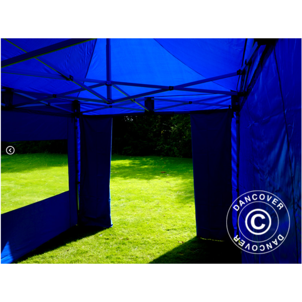 Flextents PRO 3x4,5m inkl 4st sidovggar