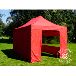 Flextents PRO 3x4,5m inkl 4st sidovggar