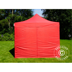 Flextents PRO 3x4,5m inkl 4st sidovggar