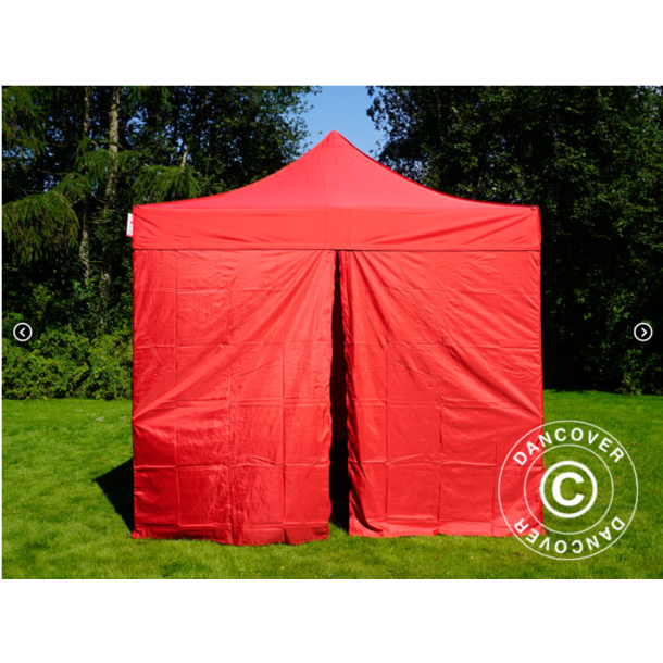 Flextents PRO 3x4,5m inkl 4st sidovggar