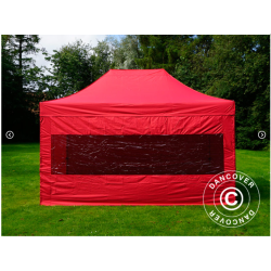 Flextents PRO 3x4,5m inkl 4st sidovggar