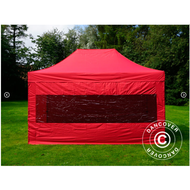 Flextents PRO 3x4,5m inkl 4st sidovggar