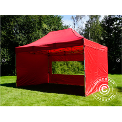 Flextents PRO 3x4,5m inkl 4st sidovggar