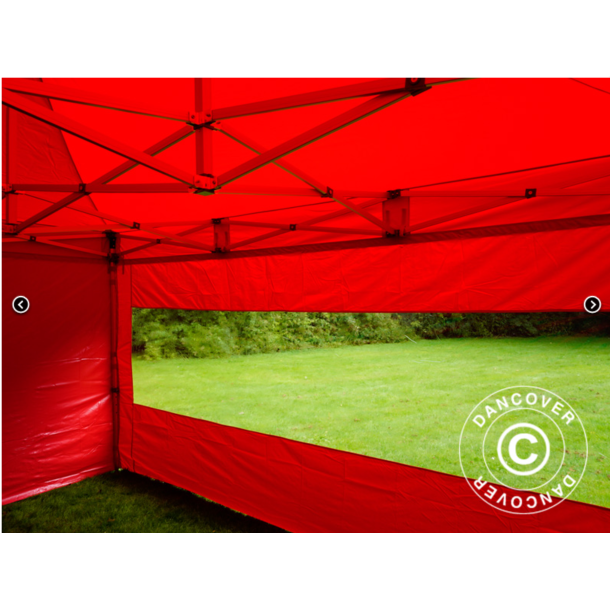 Flextents PRO 3x4,5m inkl 4st sidovggar