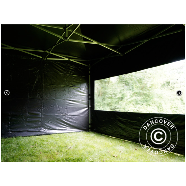 Flextents PRO 3x4,5m inkl 4st sidovggar