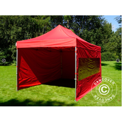 Flextents PRO 3x4,5m inkl 4st sidovggar
