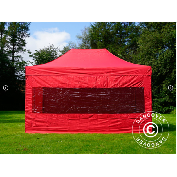 Flextents PRO 3x4,5m inkl 4st sidovggar